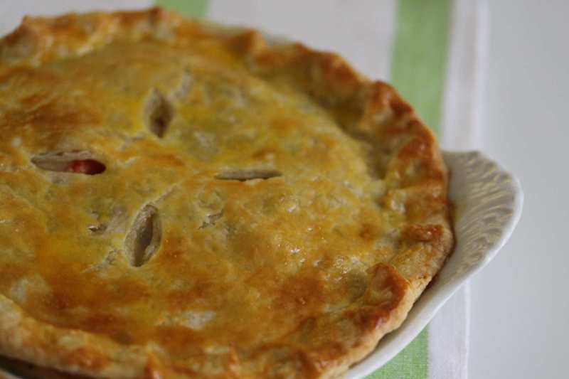 Turkey pot pie