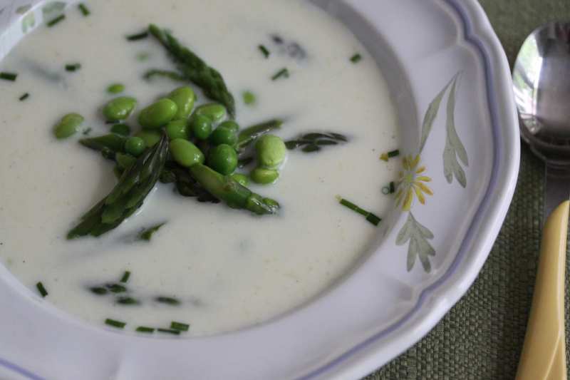 Asparagus velouté
