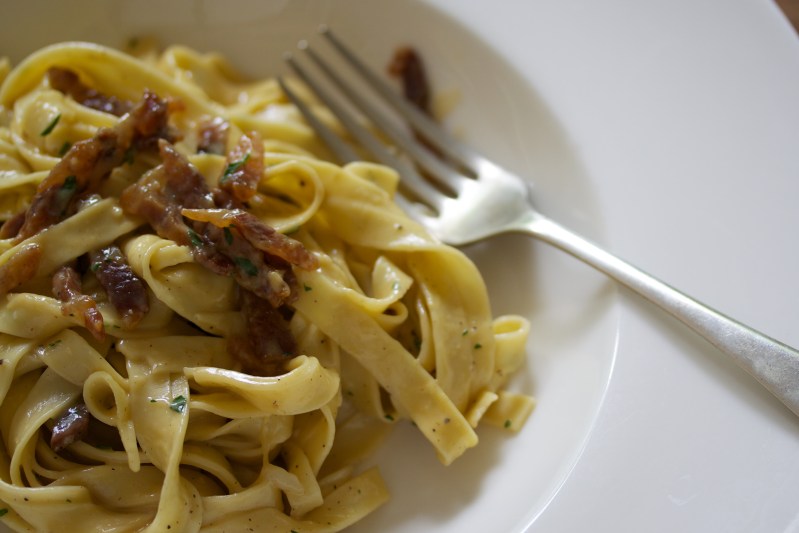 Pasta carbonara