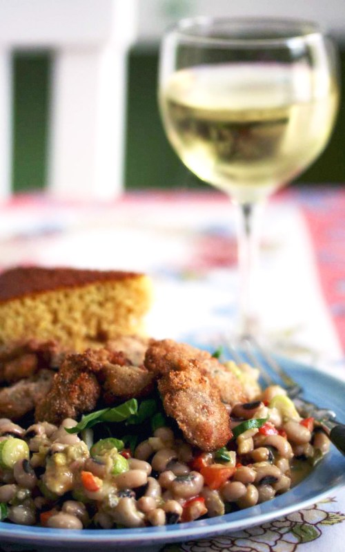 oyster-and-black-eyed-pea-salad