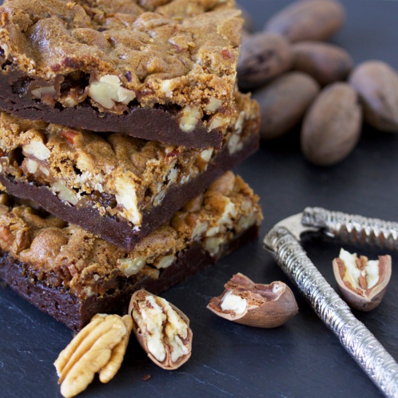 Pecan brownies