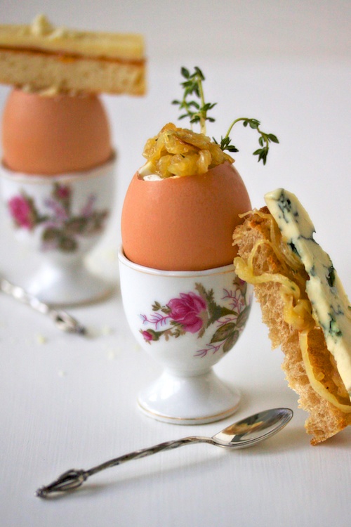 Soft boiled eggs