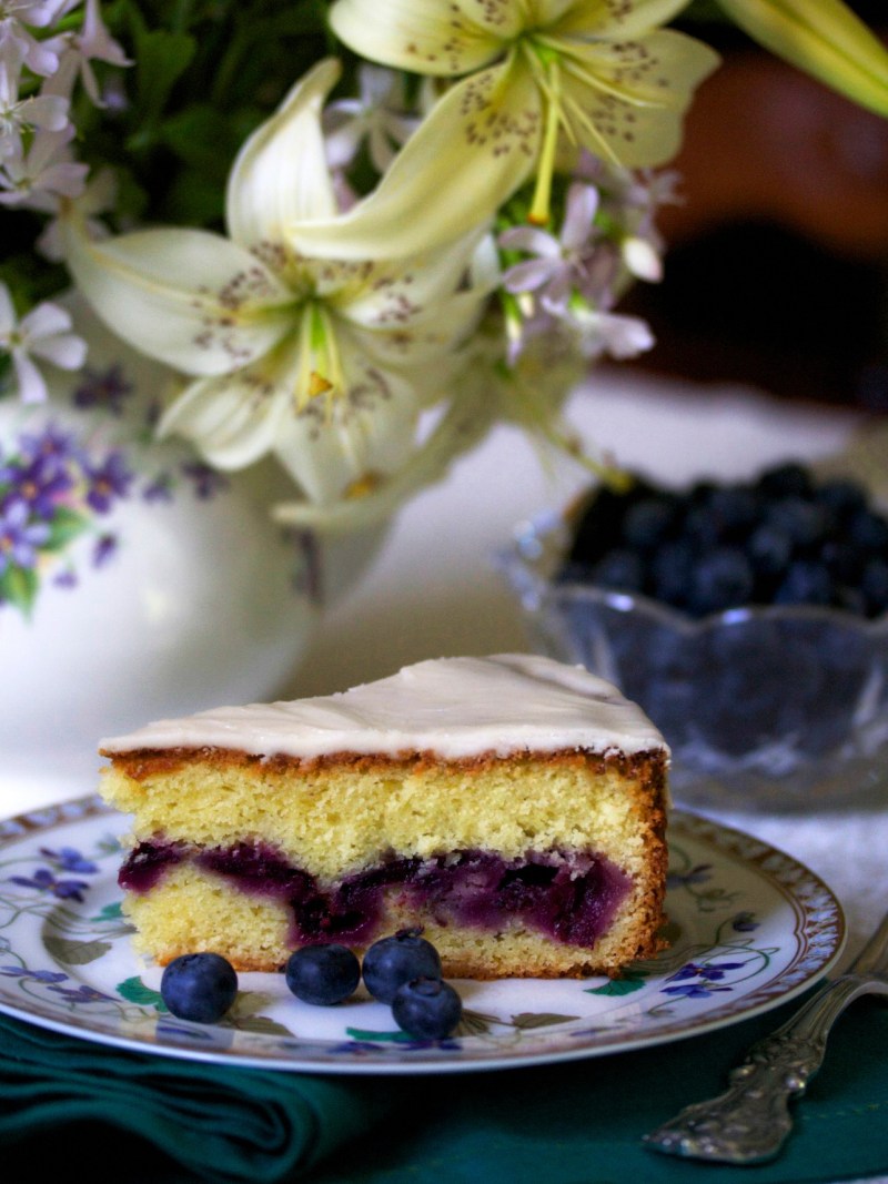 Blueberry Surprise Cake
