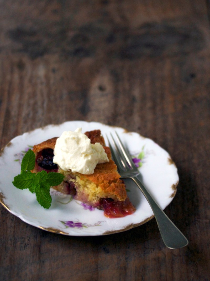 Plum tart