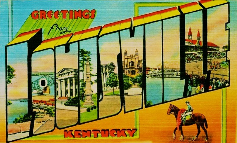 Louisville postcard