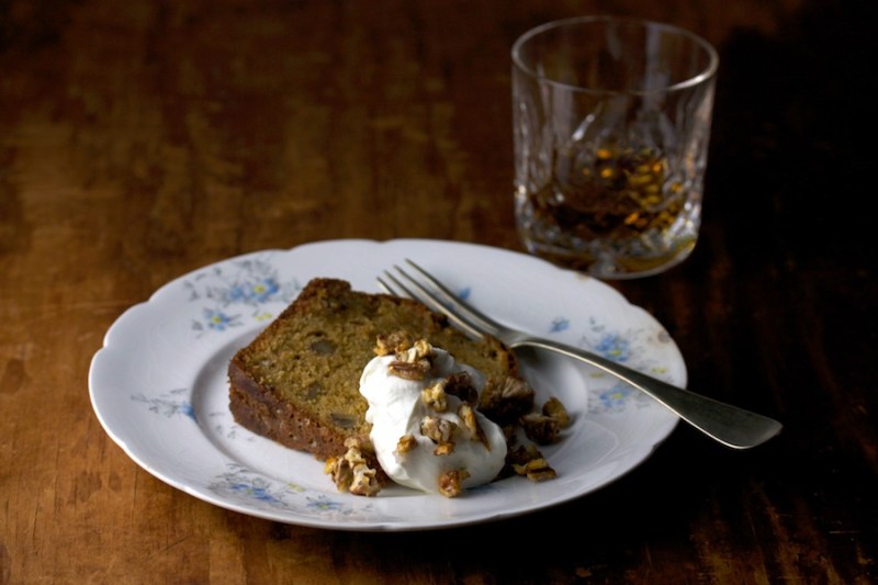 Bourbon Praline Pound Cake