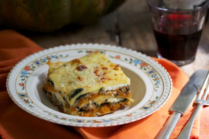 Pumpkin Lasagne