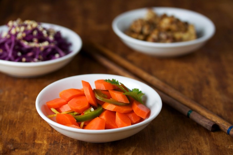 Pickled carrots