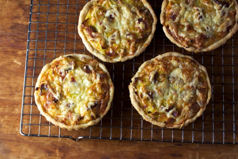 Leek tart