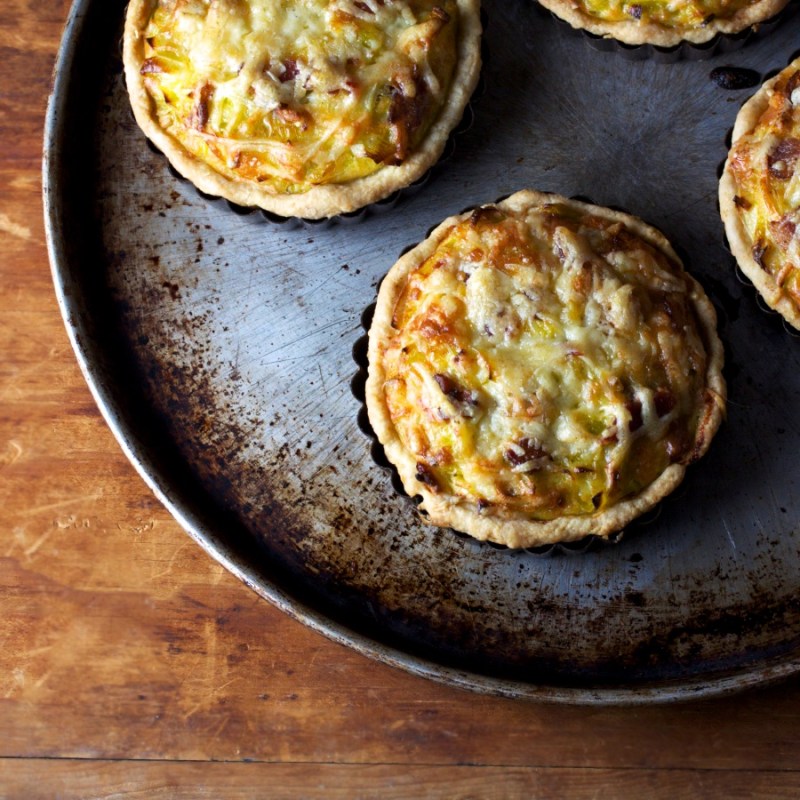 Leek tart