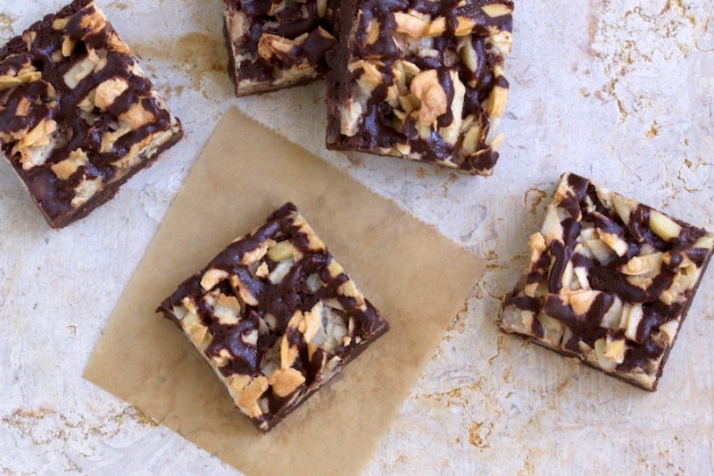 Chocolate almond coconut bar