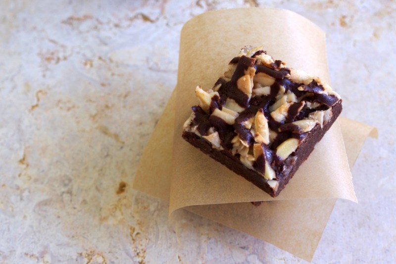 Chocolate almond coconut bar