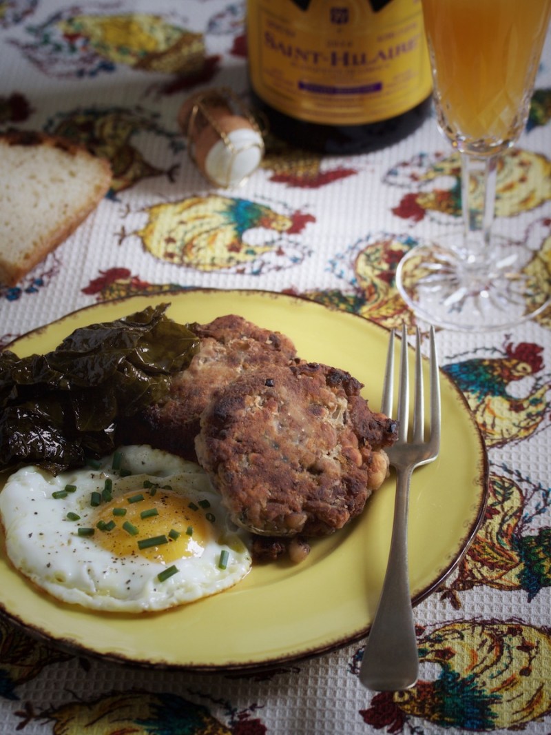 Black-eyed pea cakes